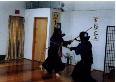 Shiai in our Dojo
