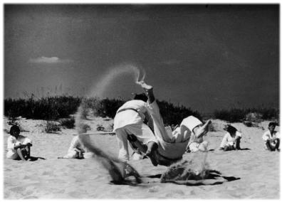 Ju-Jutsu training camp on the beaches of the Black Sea